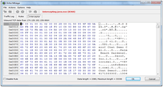Penetration Testing of Java Applets